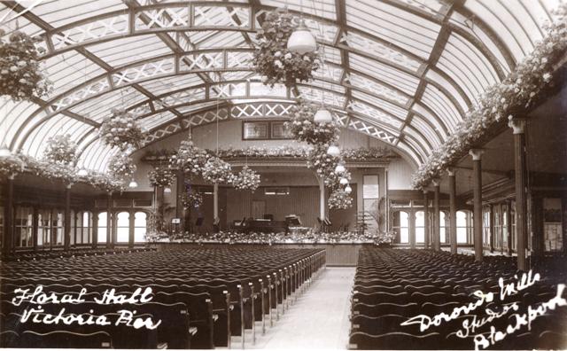 Photograph of the Floral Hall, Victoria (South) Pier, Blackpool.