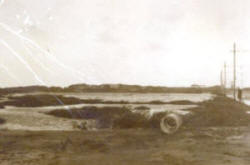 Sand dunes flooded, Clifton Drive, St.Annes